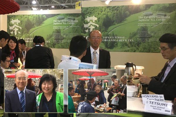 2018 – Paris, France／Promoted organic tea at UNESCO and SIAL (supported by MAFF, Japan).